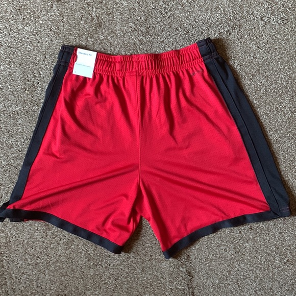 Jordan Dri-Fit DH9077-687 Men's Red Drawstring Basketball Athletic Short Size XL - Picture 3 of 4